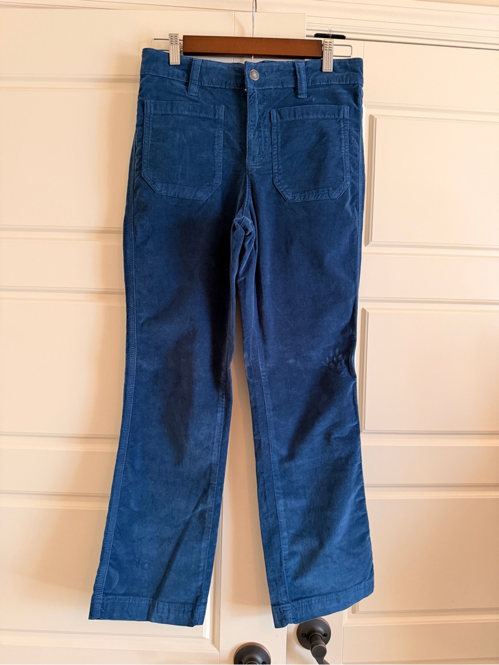 Free People Blue Corduroy Jeans